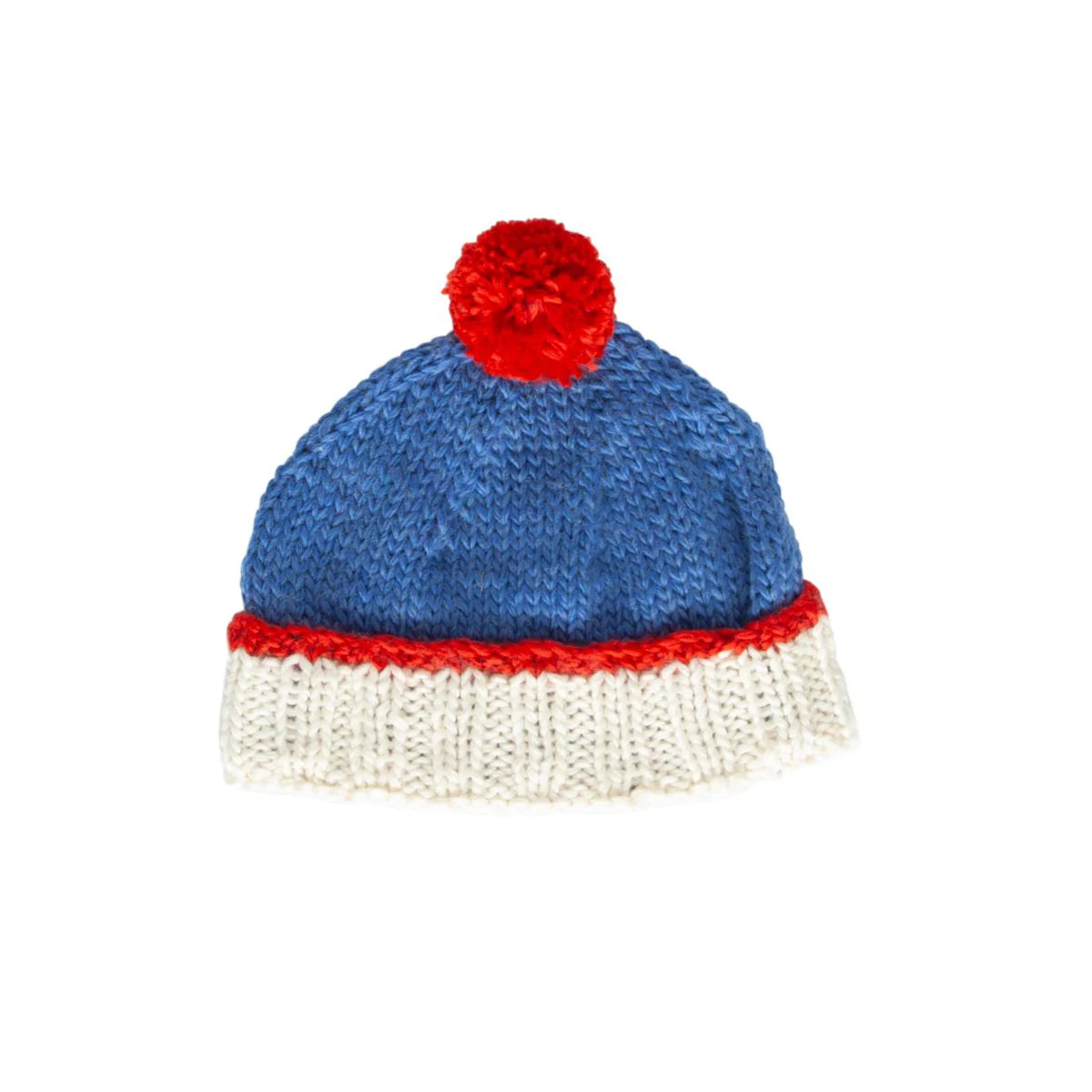 Beanie | Teddy | Blue and Red