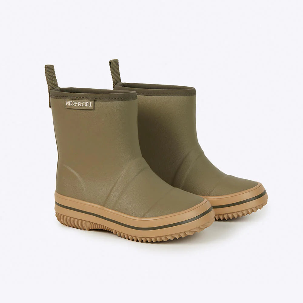 Andie Kids Gumboot | Khaki Green