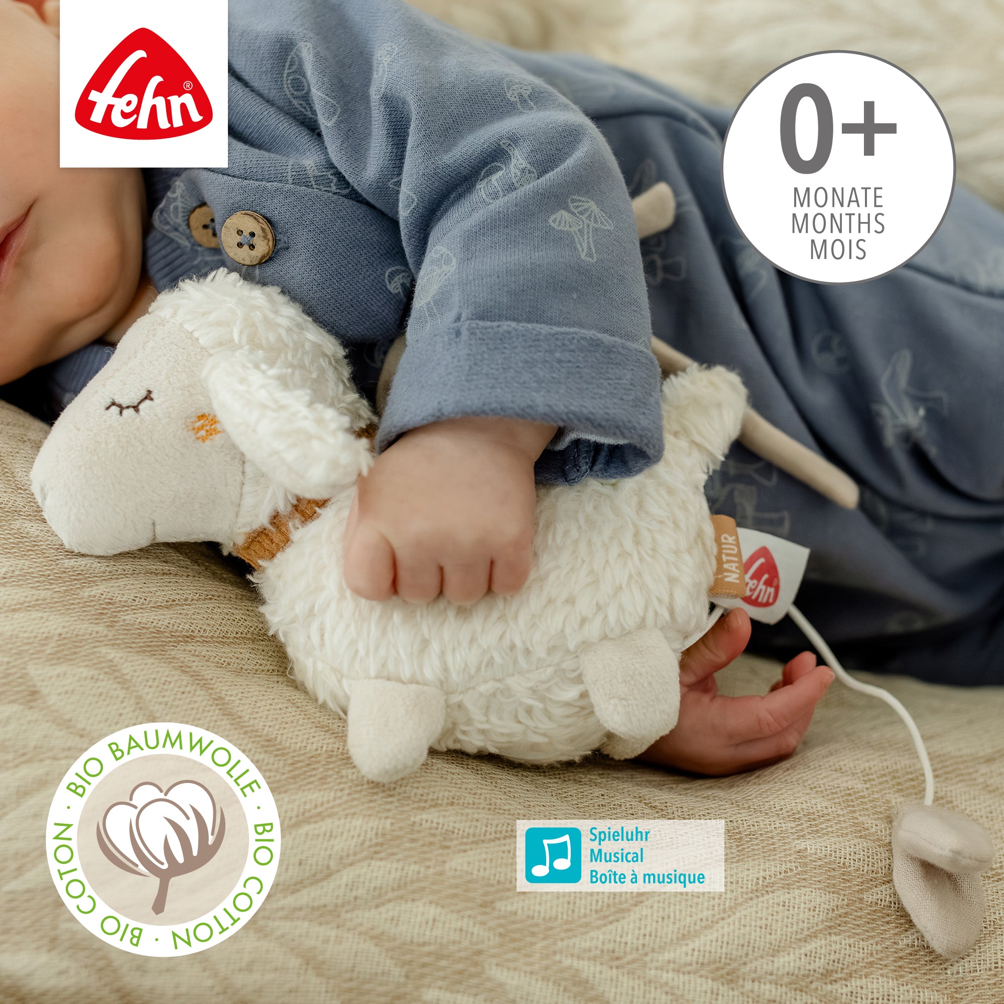 Organic Mini Musical Sheep