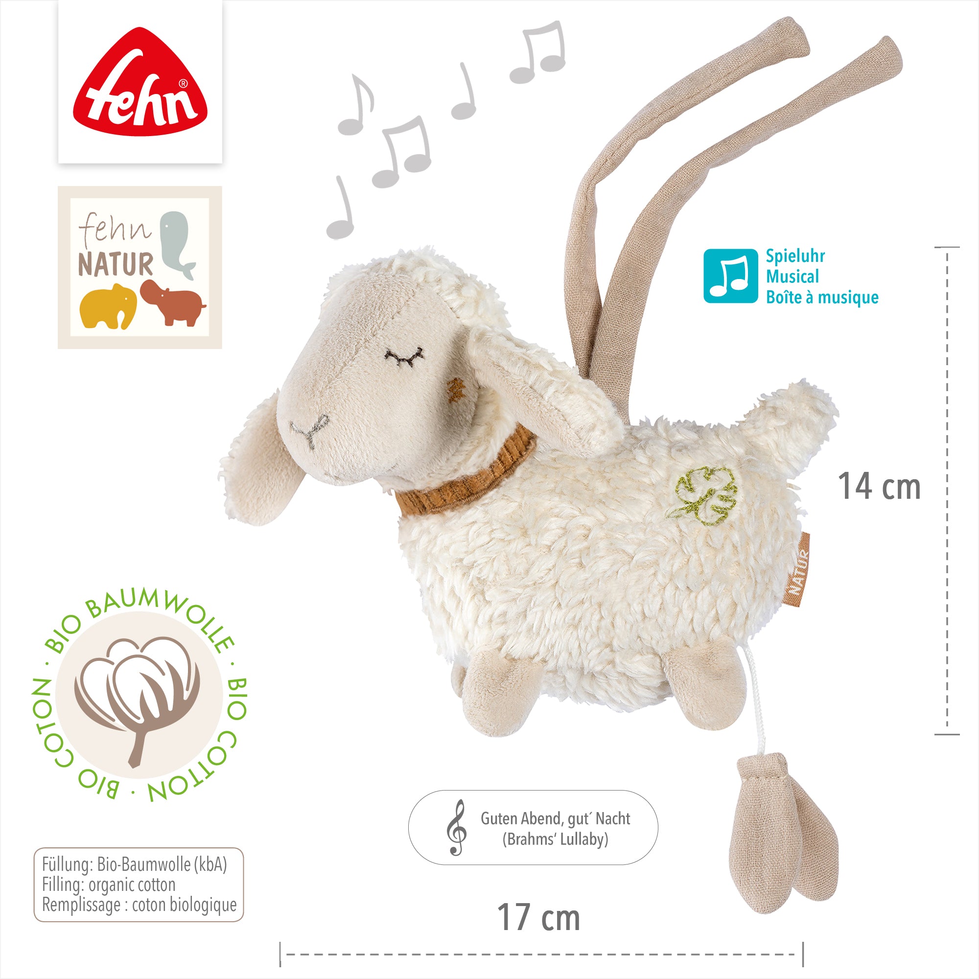 Organic Mini Musical Sheep