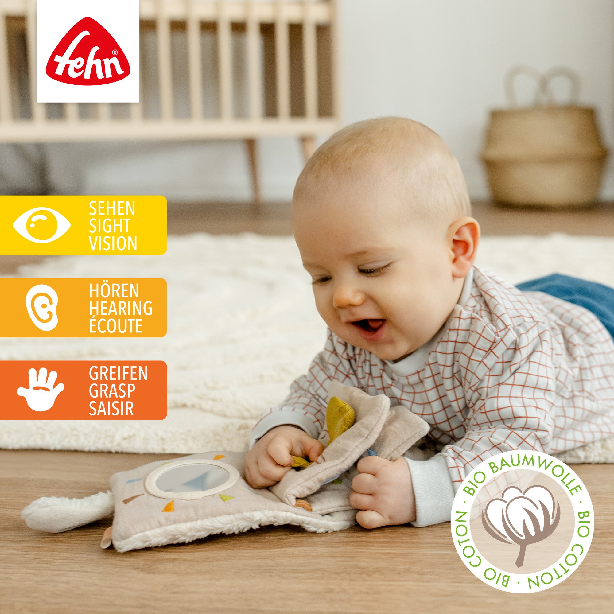 Organic Soft Book Sheep