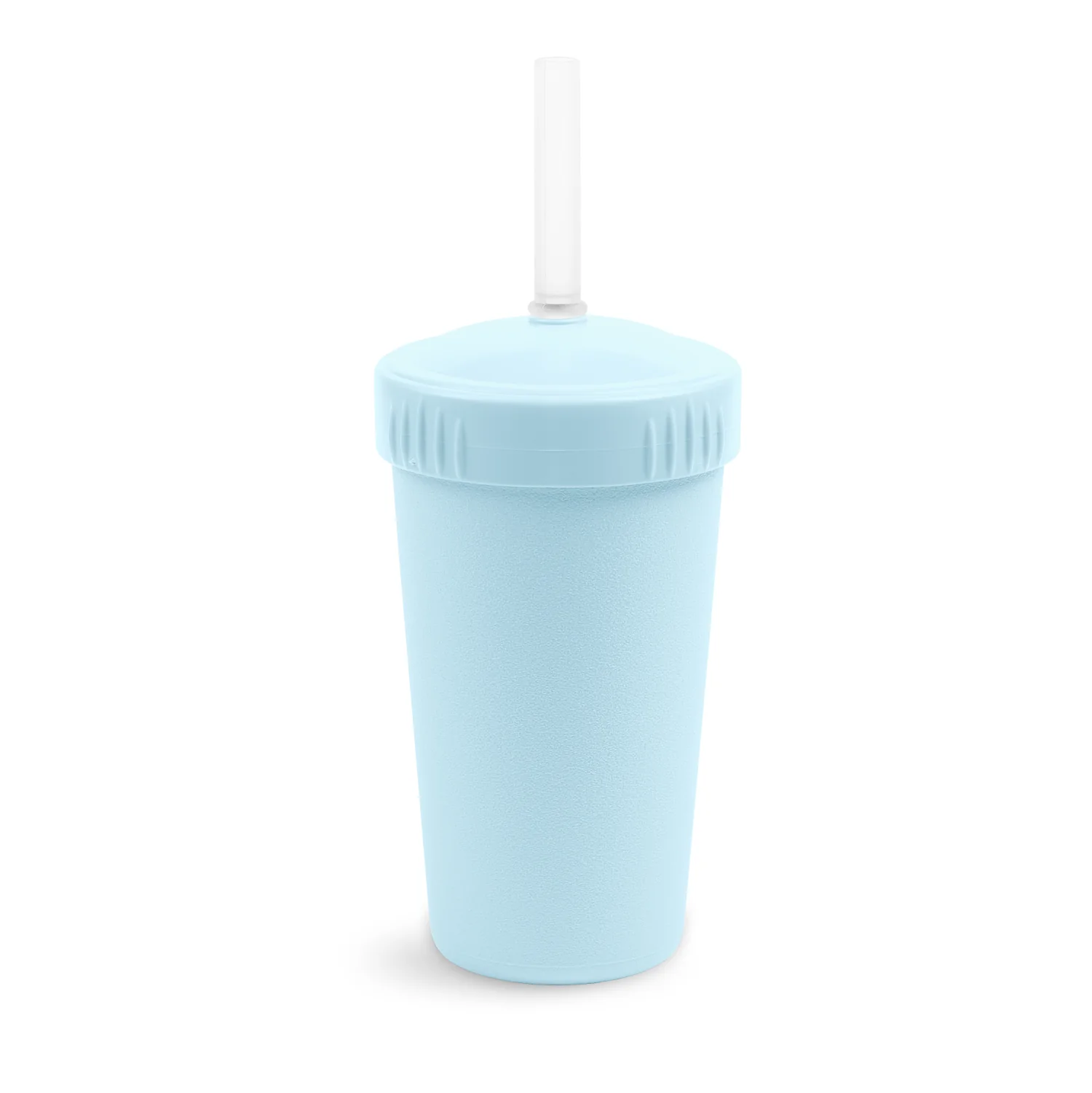 Straw Cup with NEW No-Pull-Out Silicone Straw