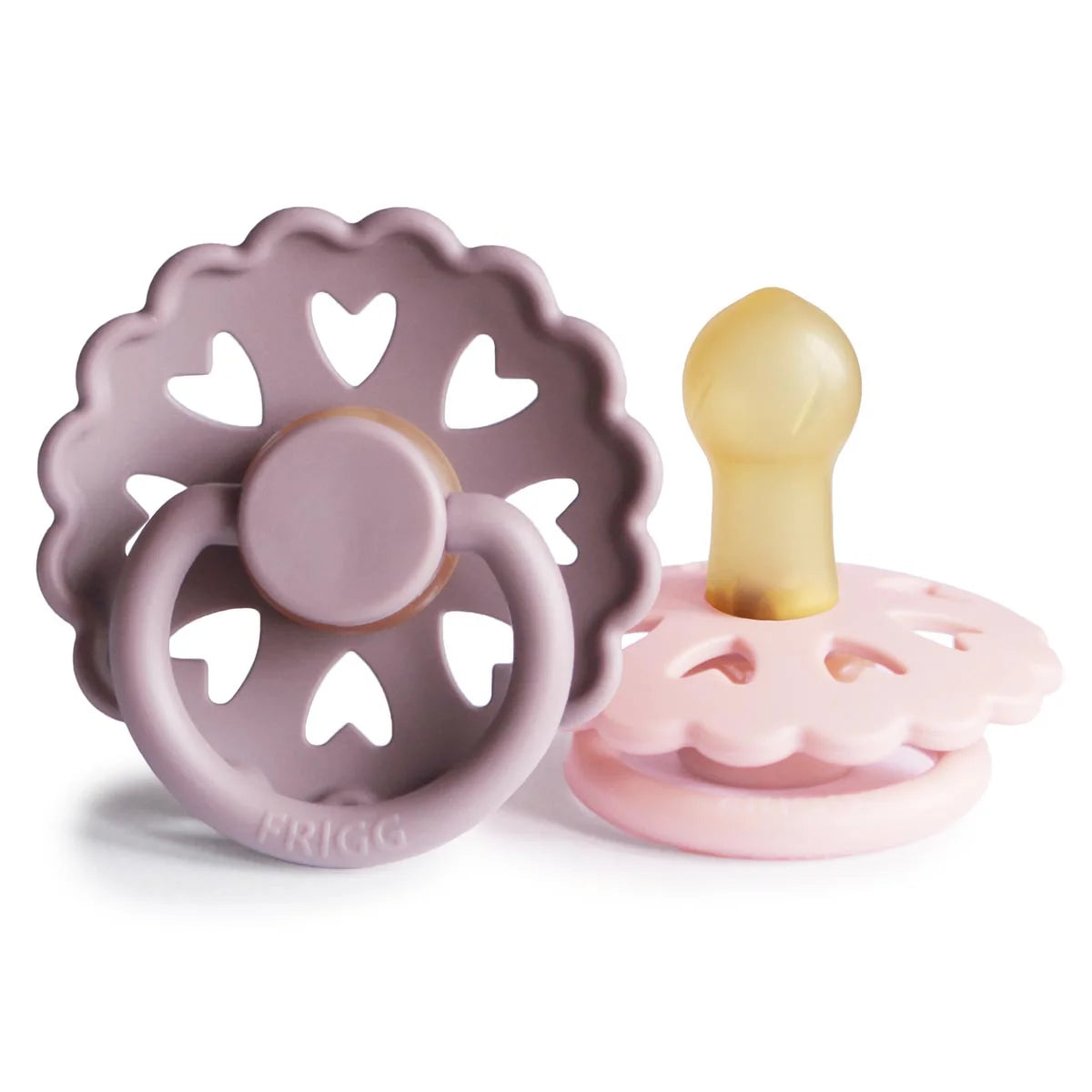 Fairytale 2pk Pacifiers | Latex | Mauve/Lilac