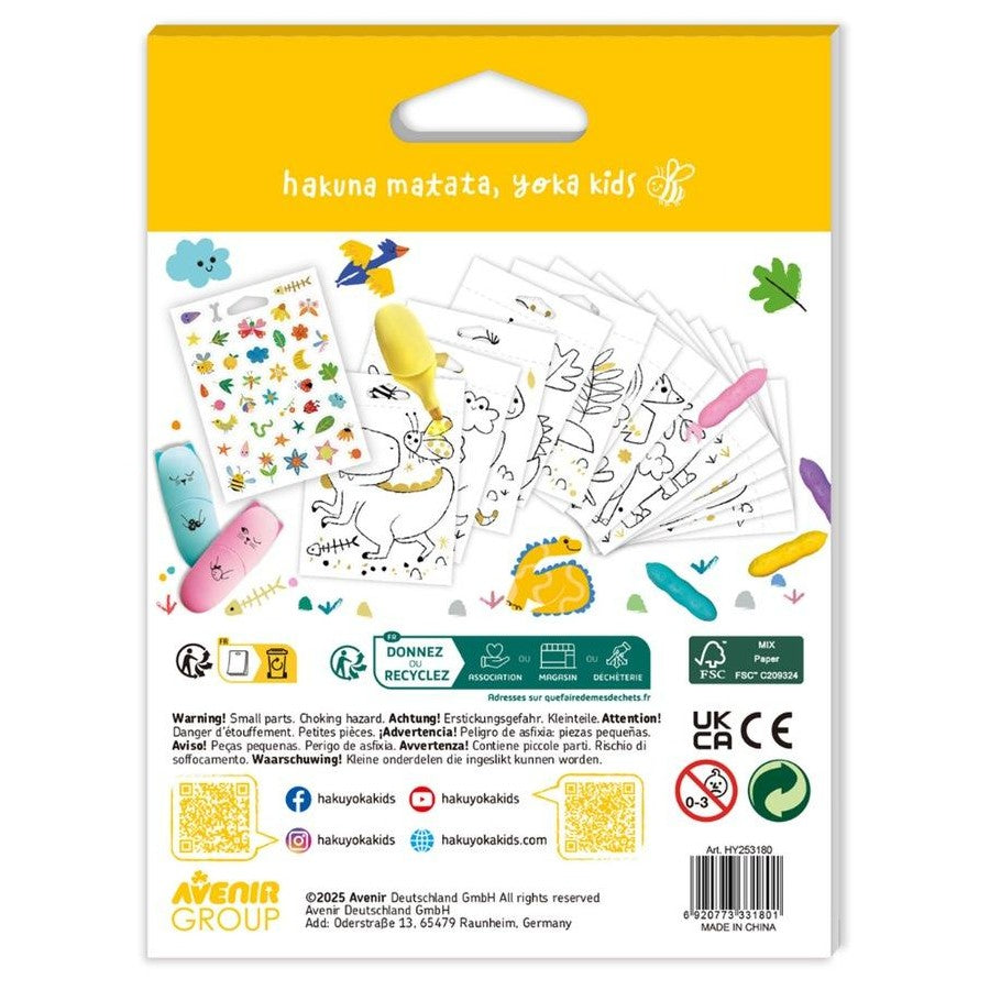 Mini Colouring Book | Dino