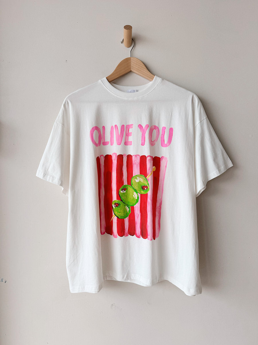 Womens SS Tee | Olive You