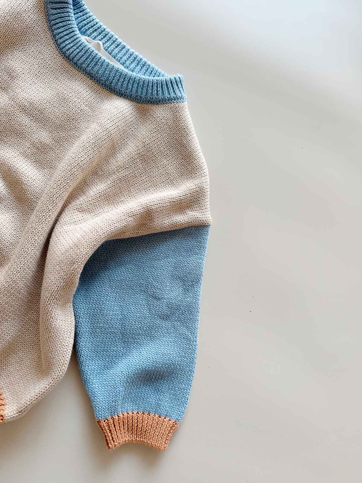 Oakley Unisex Cotton Sweater | Earth Colourblock