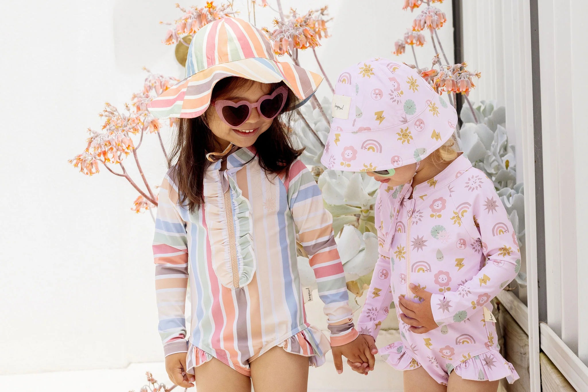 SUN STRIPE RASHIE Swimsuit UPF50+