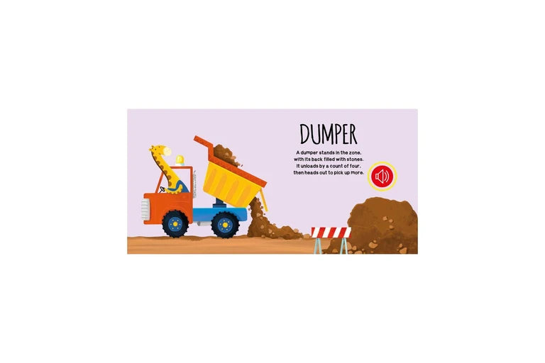 Sound Book | Construction Vehicles