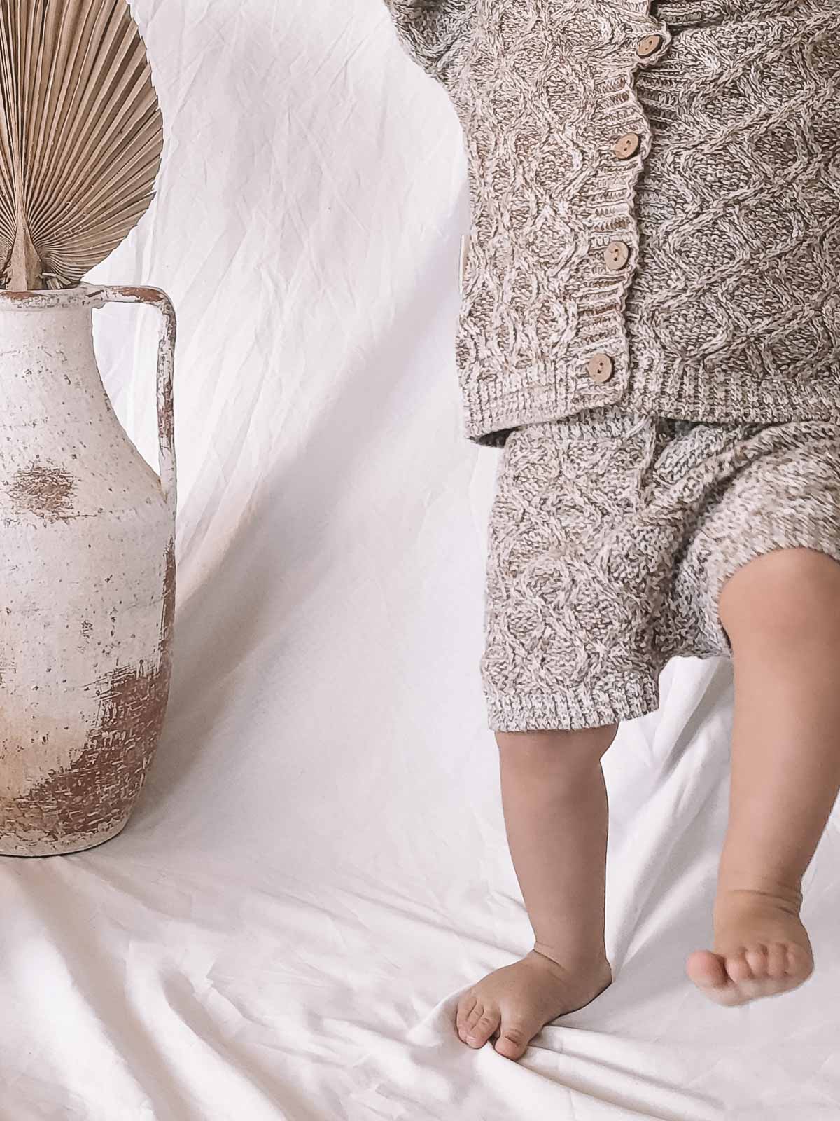Alex Knit Shorts | Truffle