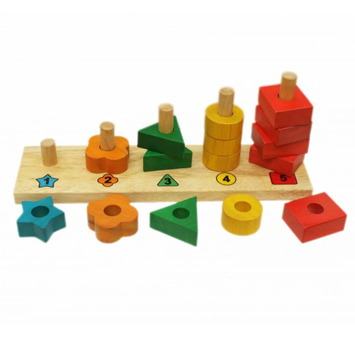 Counting Stair | Shapes & Colours