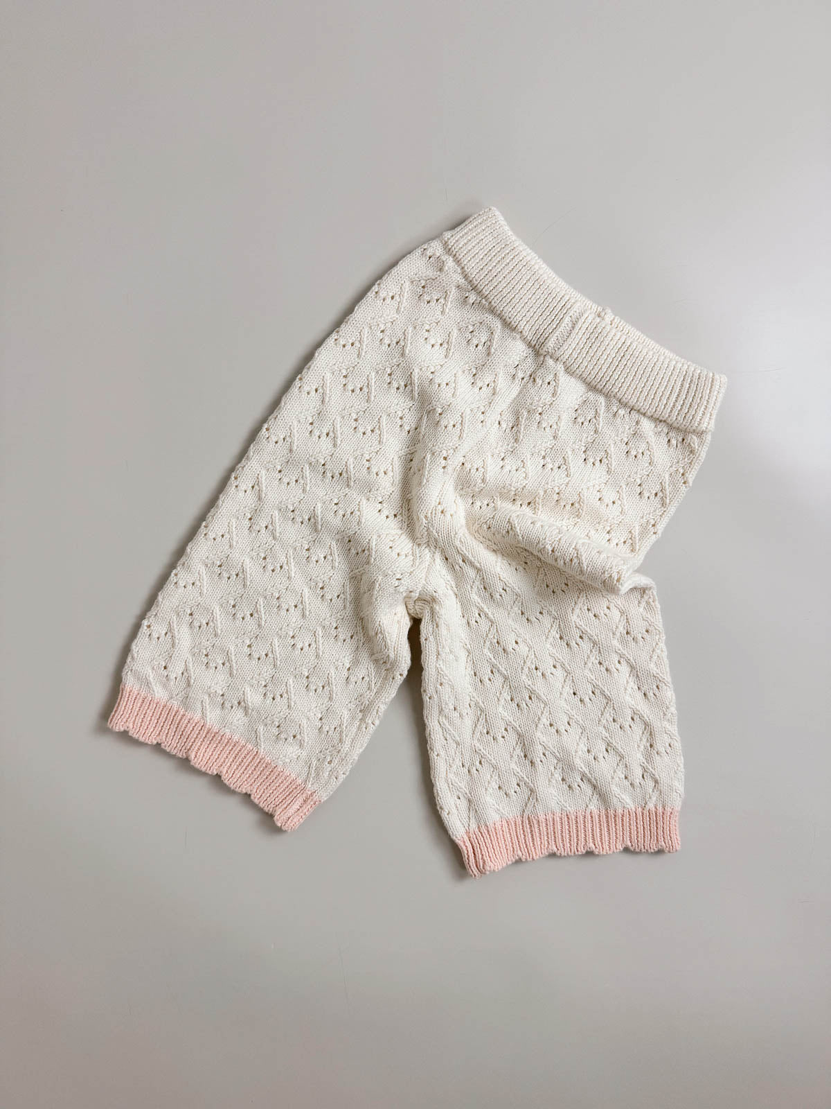 Mila Scollop Culotte | Cream Blossom