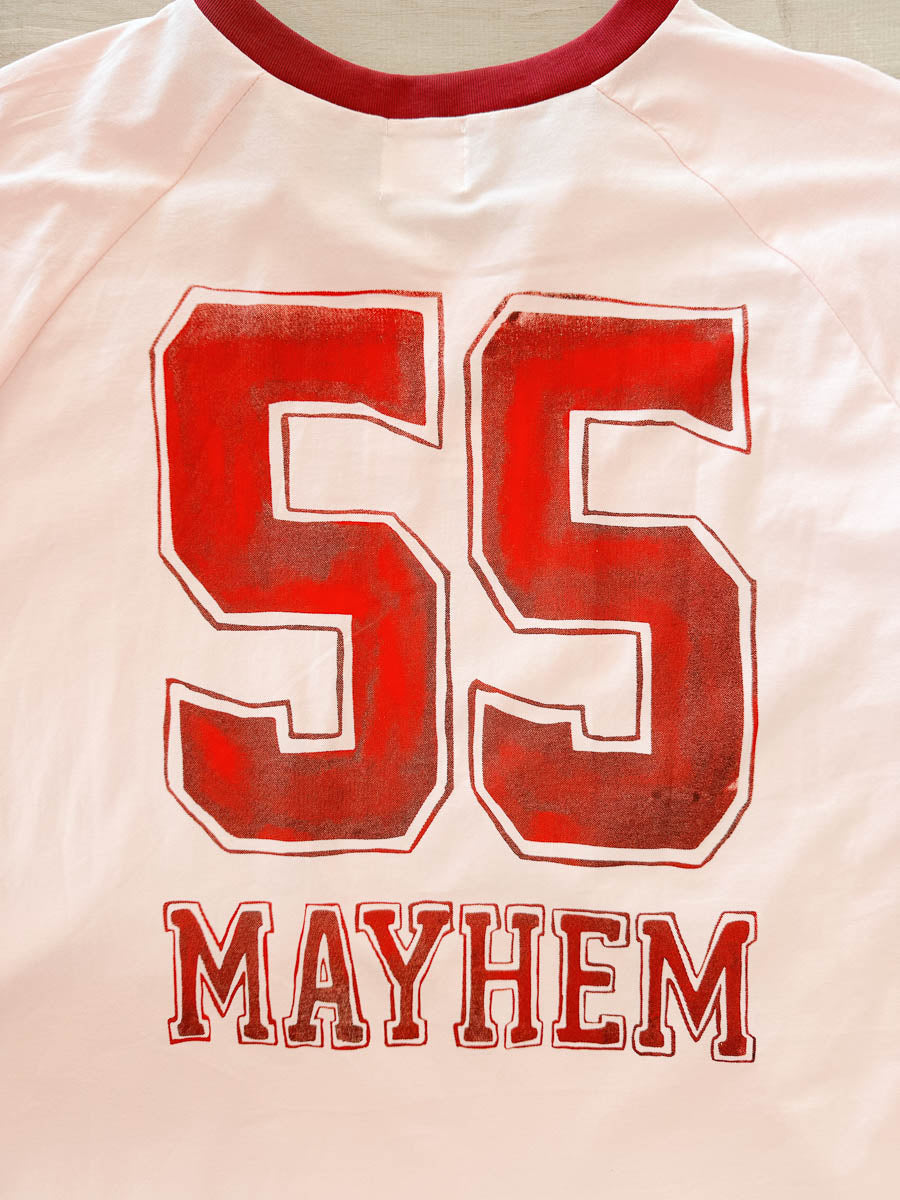 Womens SS Tee | Motorcycle Club Pink