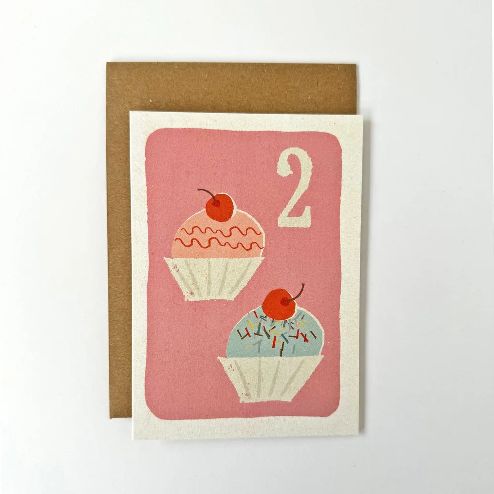 Card | 2 Cupcakes