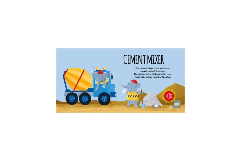 Sound Book | Construction Vehicles