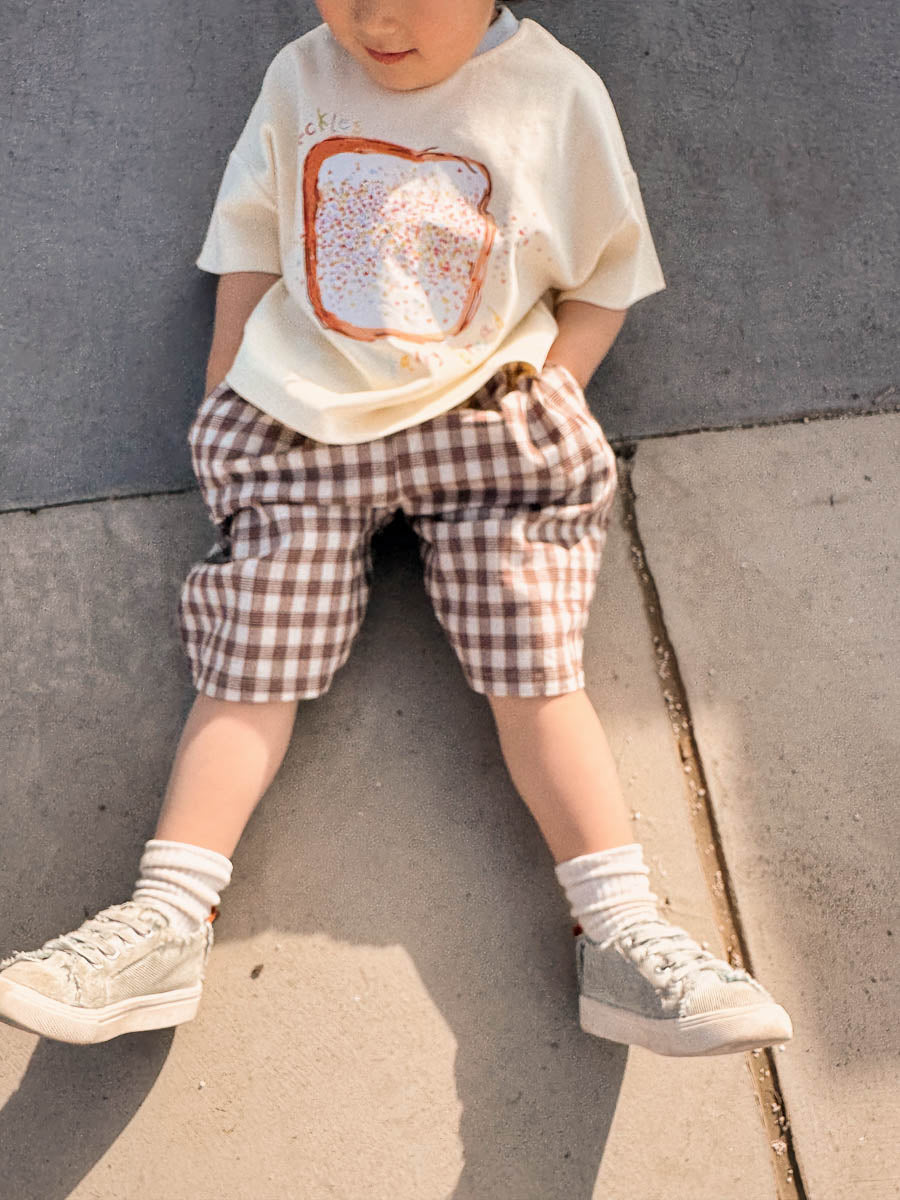 PRE-ORDER Pop's Bermuda Shorts | Brown Tartan