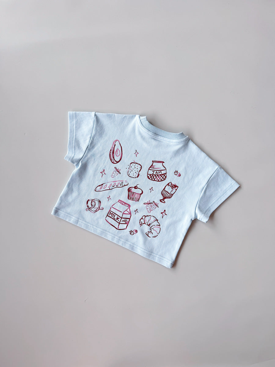 PRE-ORDER Breakfast Club Tee | Sky