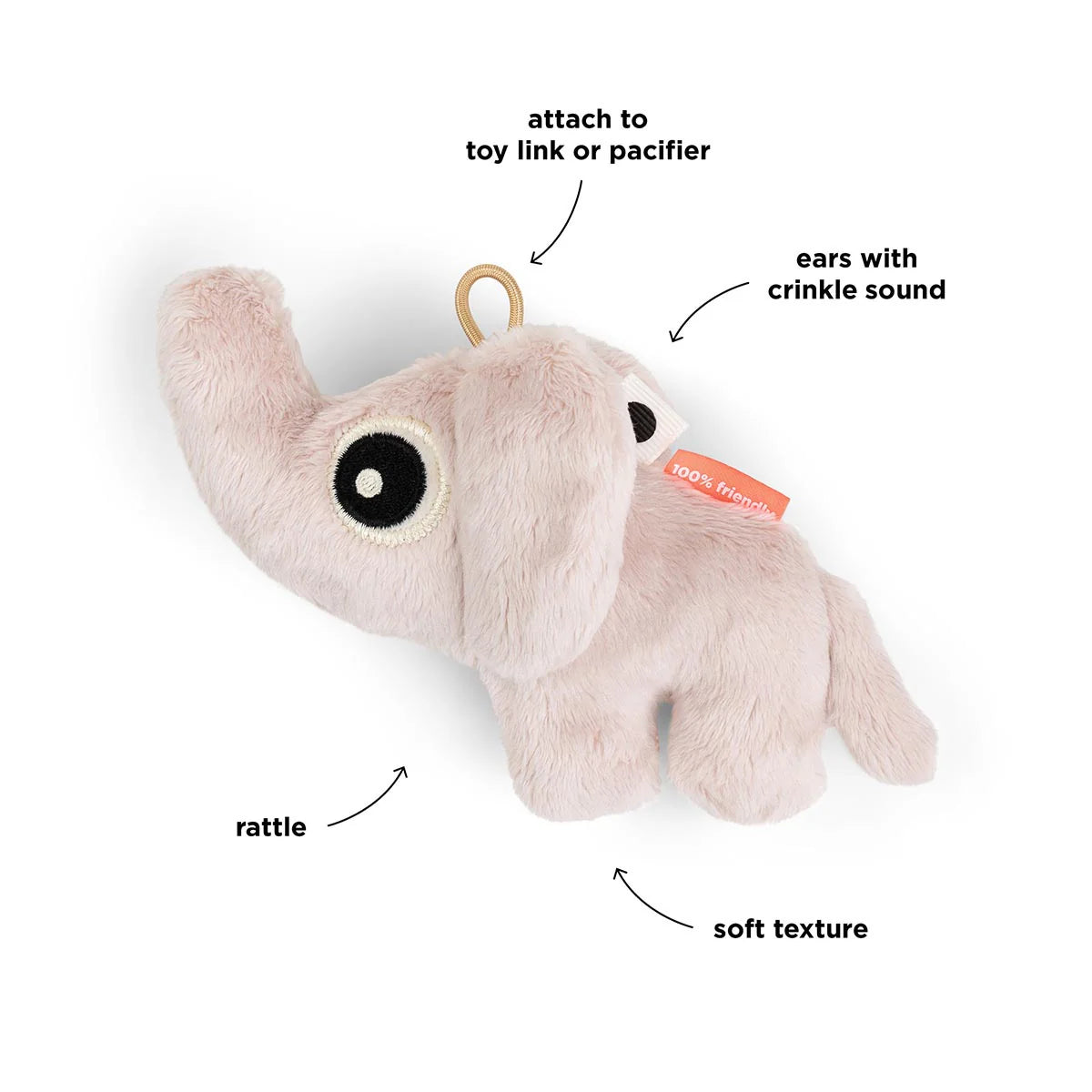 Tiny Sensory Rattle | Elphee