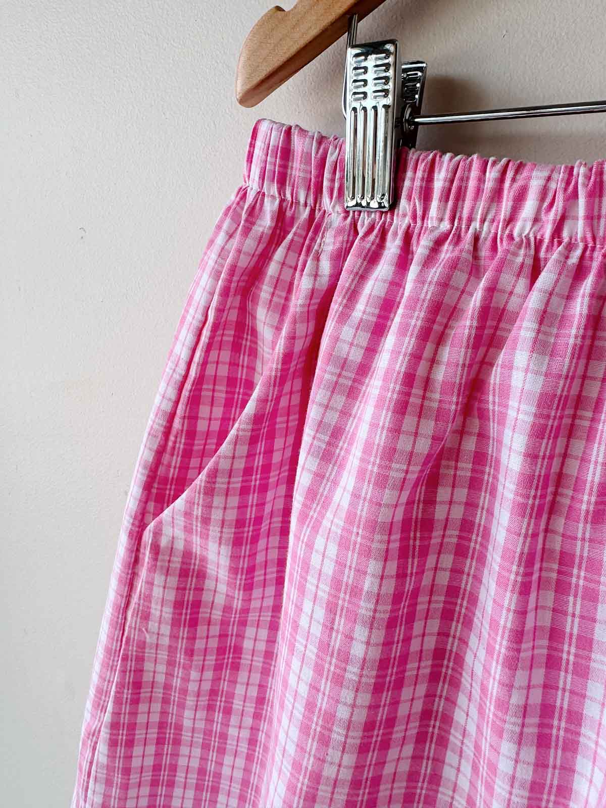 Women's Shorts | Pink Check