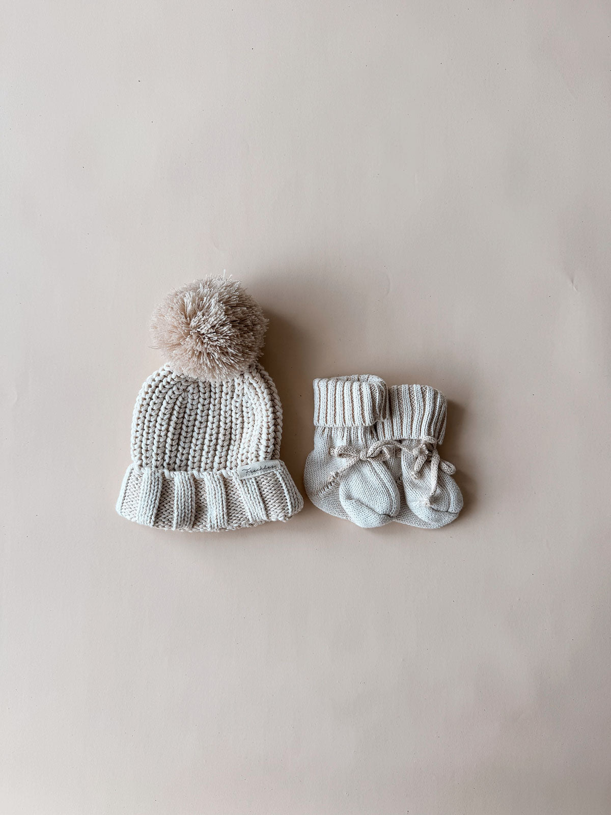 Chunky Cotton Beanie | Oat