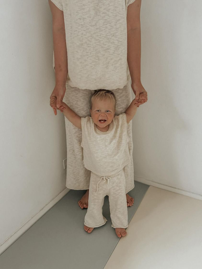 Kori Slub Cotton Top | Buttermilk