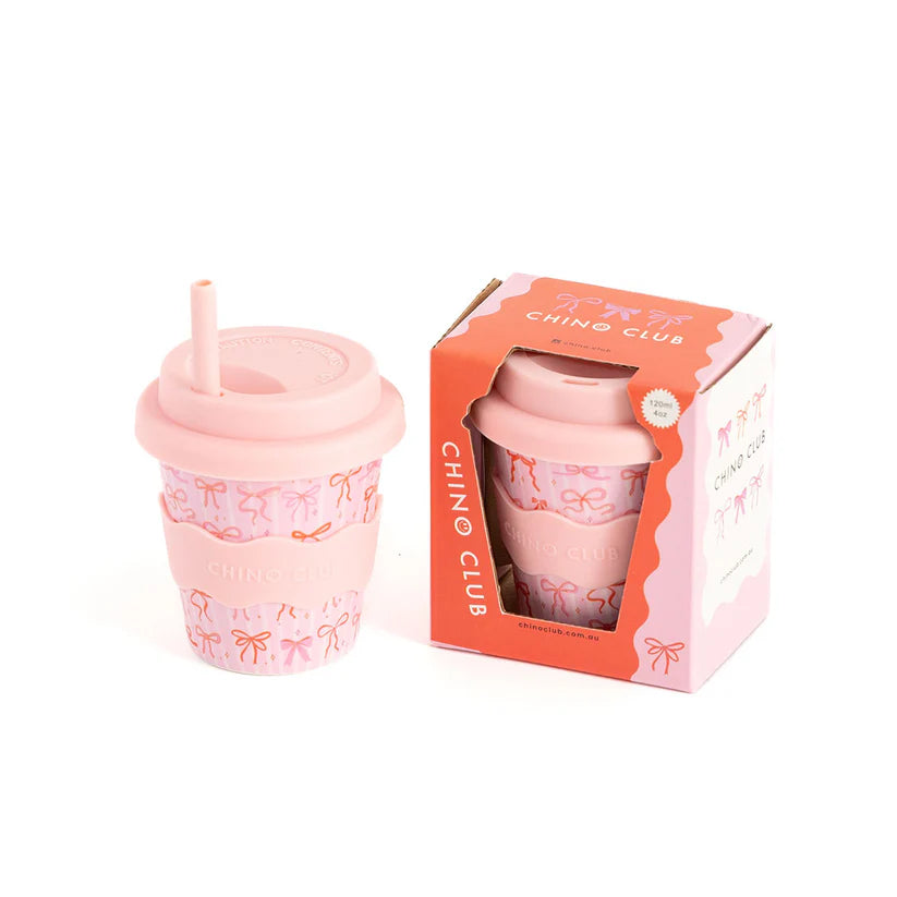 Reusable Baby Chino Cup l Bows