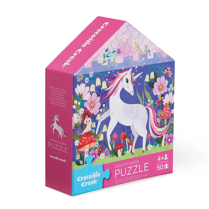 Flat House Puzzle 50 pc | Unicorn Castle