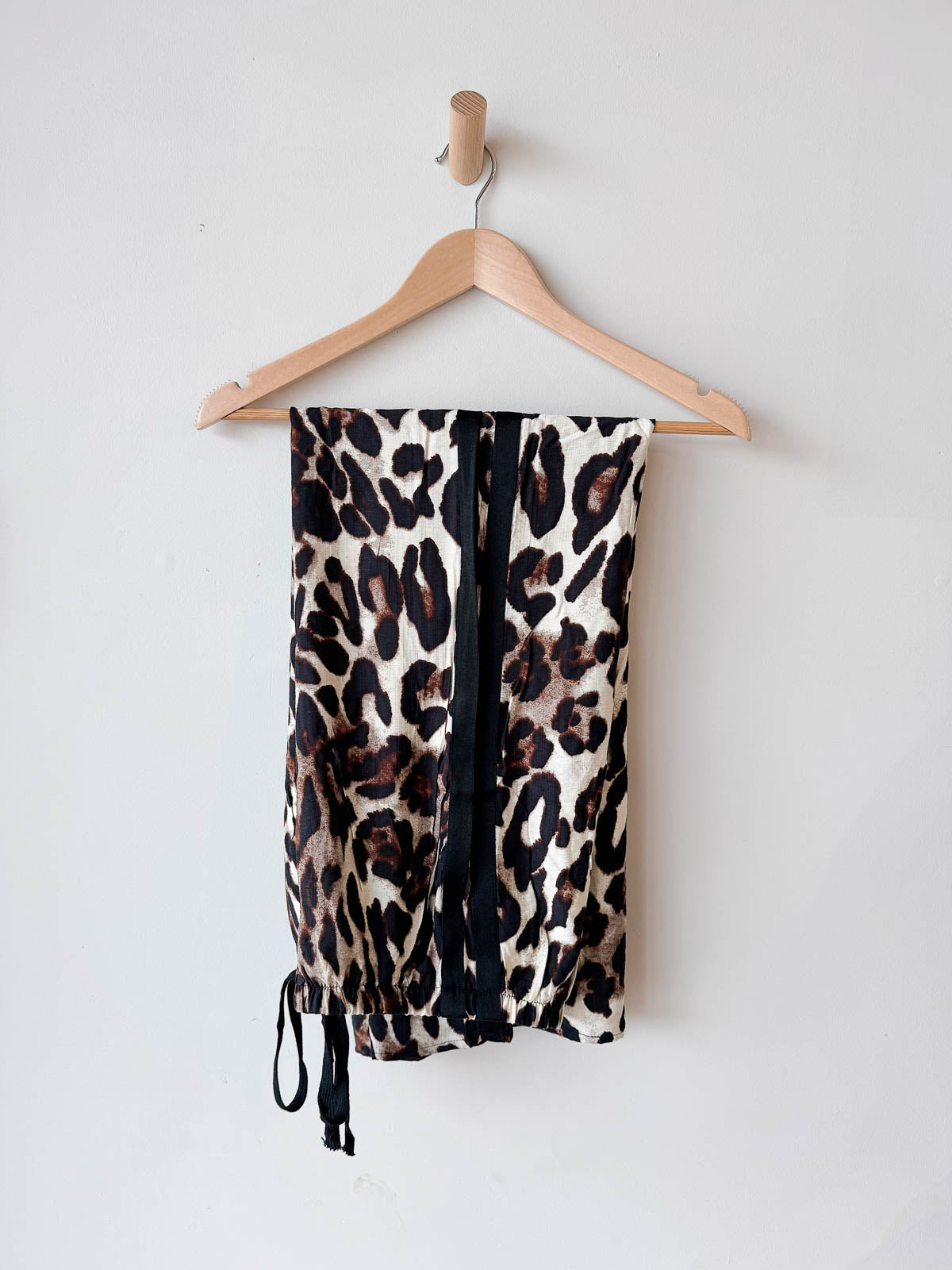 Women's Rayon Pants | Leopard/Black Racer