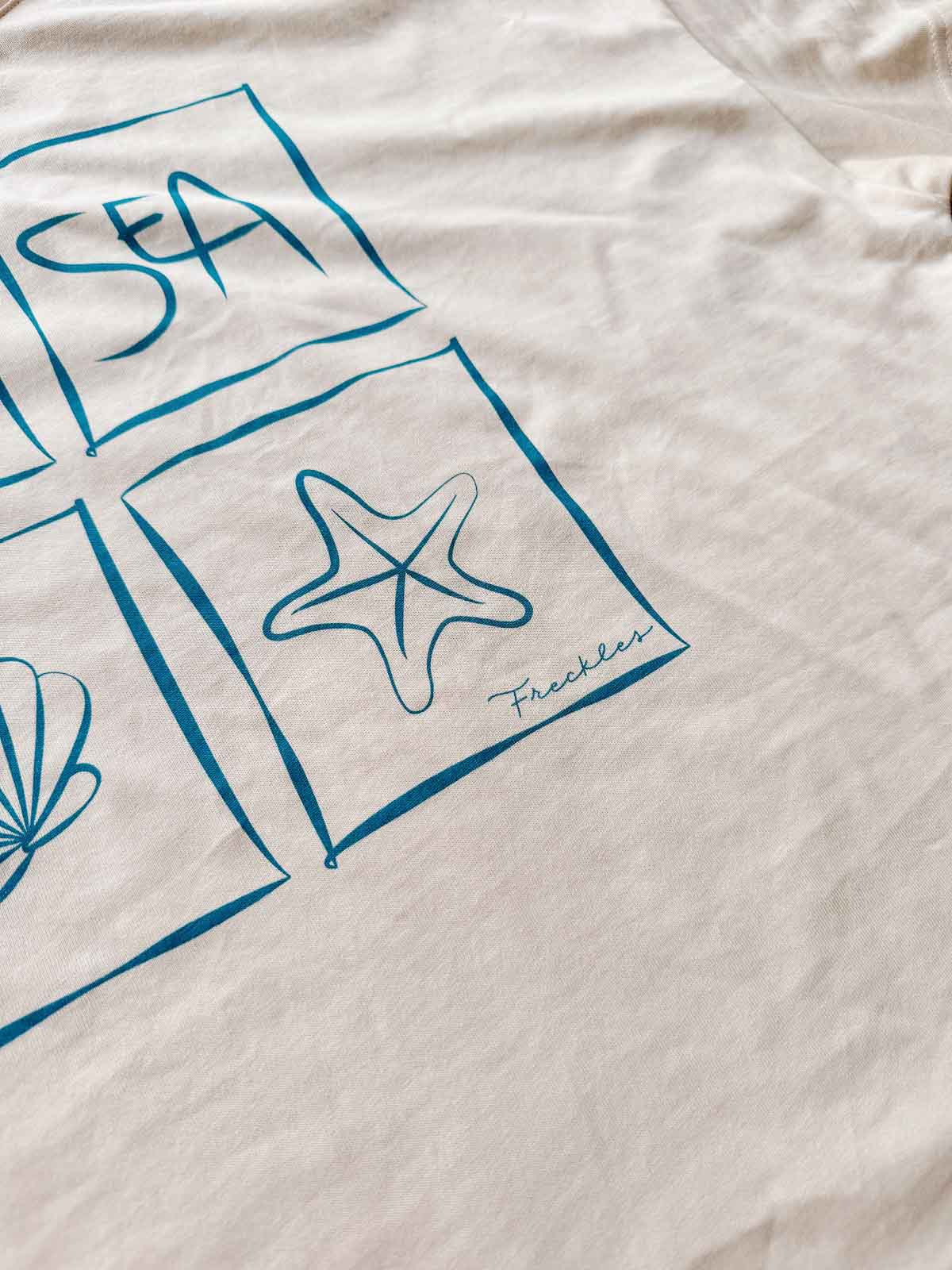 Sea Day Cotton Jersey Tee | Womens