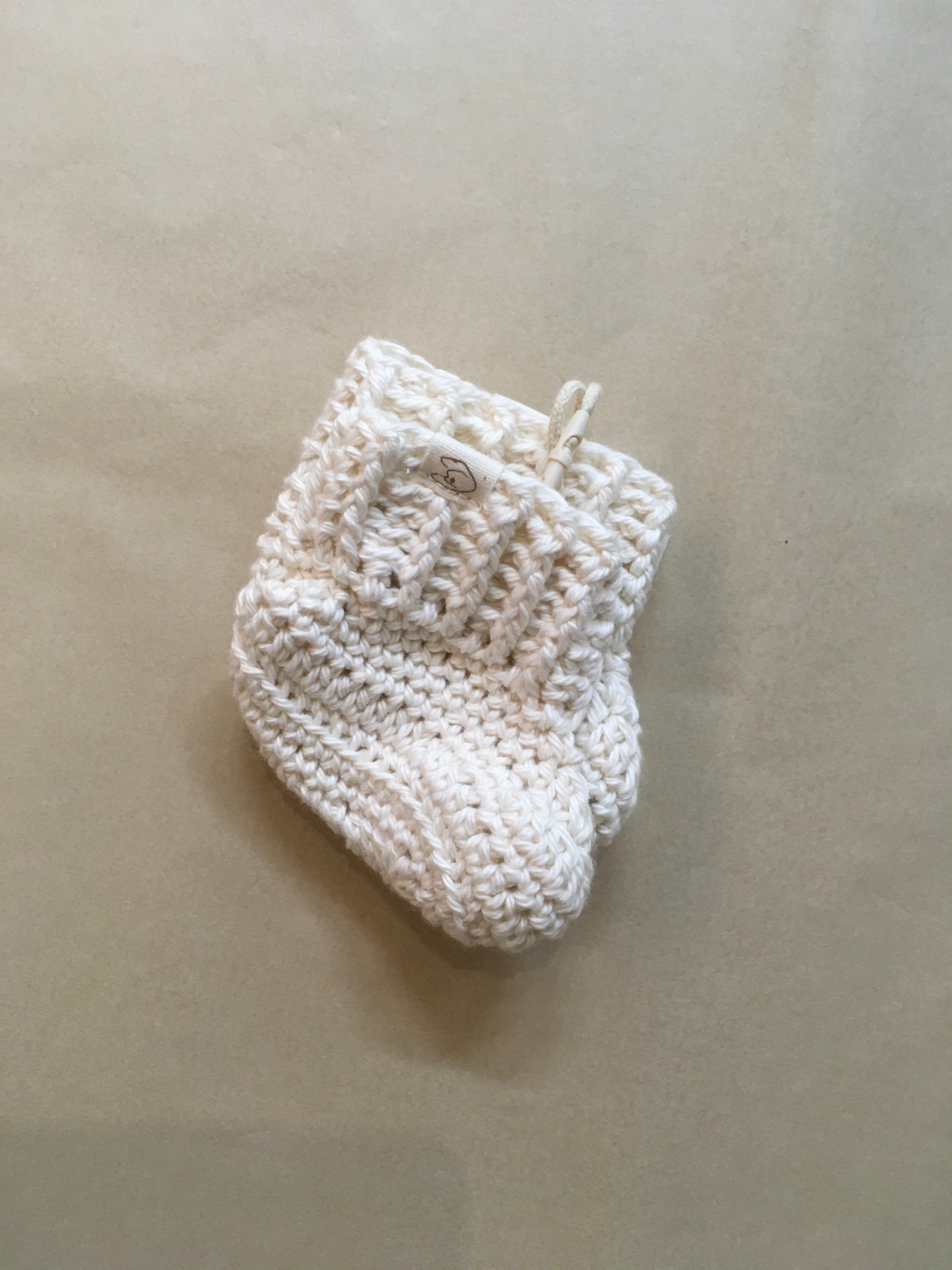 Keepsake Hand Crochet NB Booties
