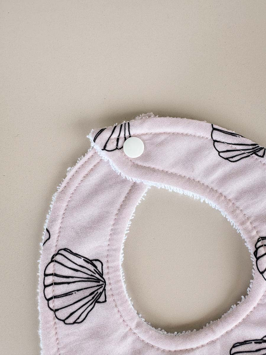 Cotton Dribble Bibs | Shells