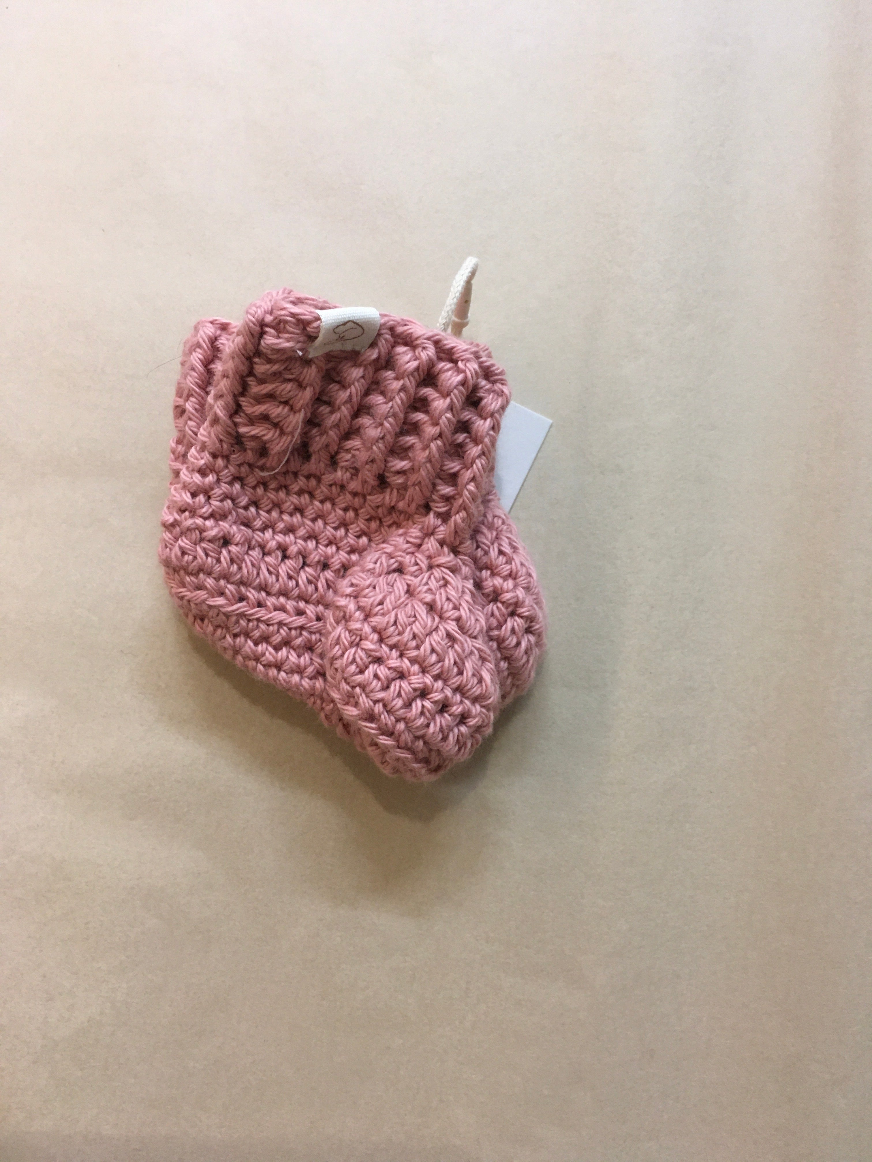 Keepsake Hand Crochet NB Booties