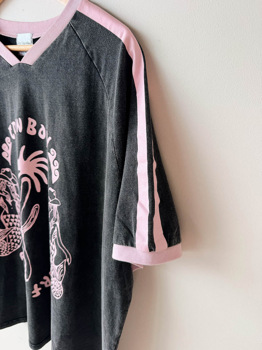 Womens SS Tee | Cowboy Surf Club Acid Wash