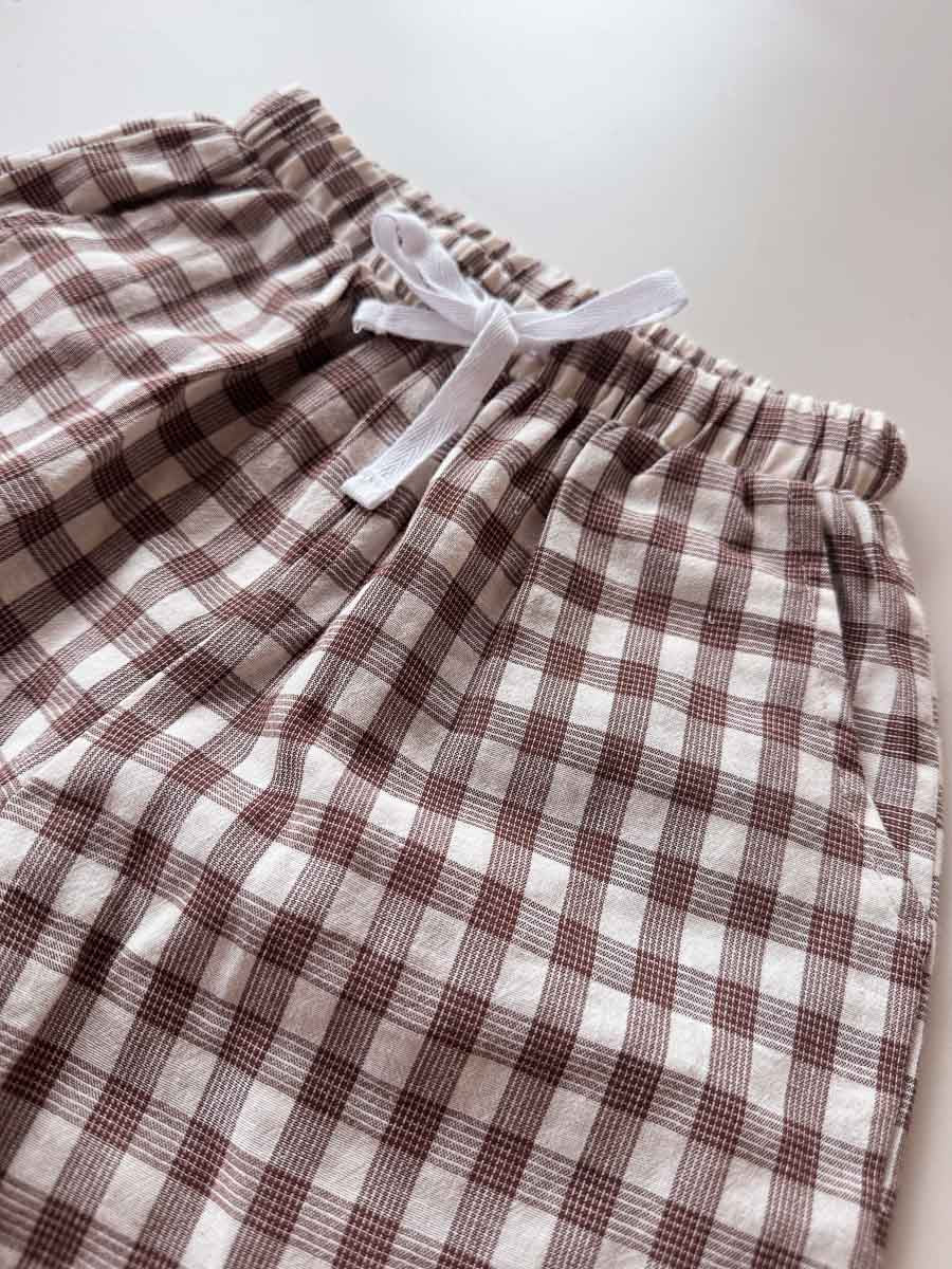 PRE-ORDER Pop's Bermuda Shorts | Brown Tartan
