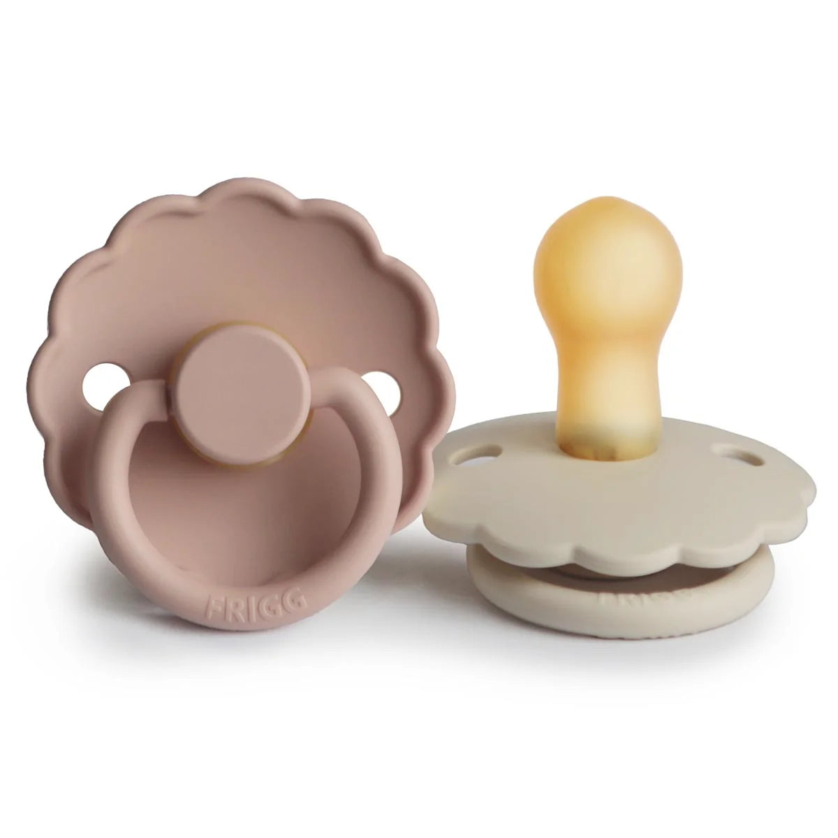 Daisy 2-Pack Pacifiers | Latex | Blush/Cream