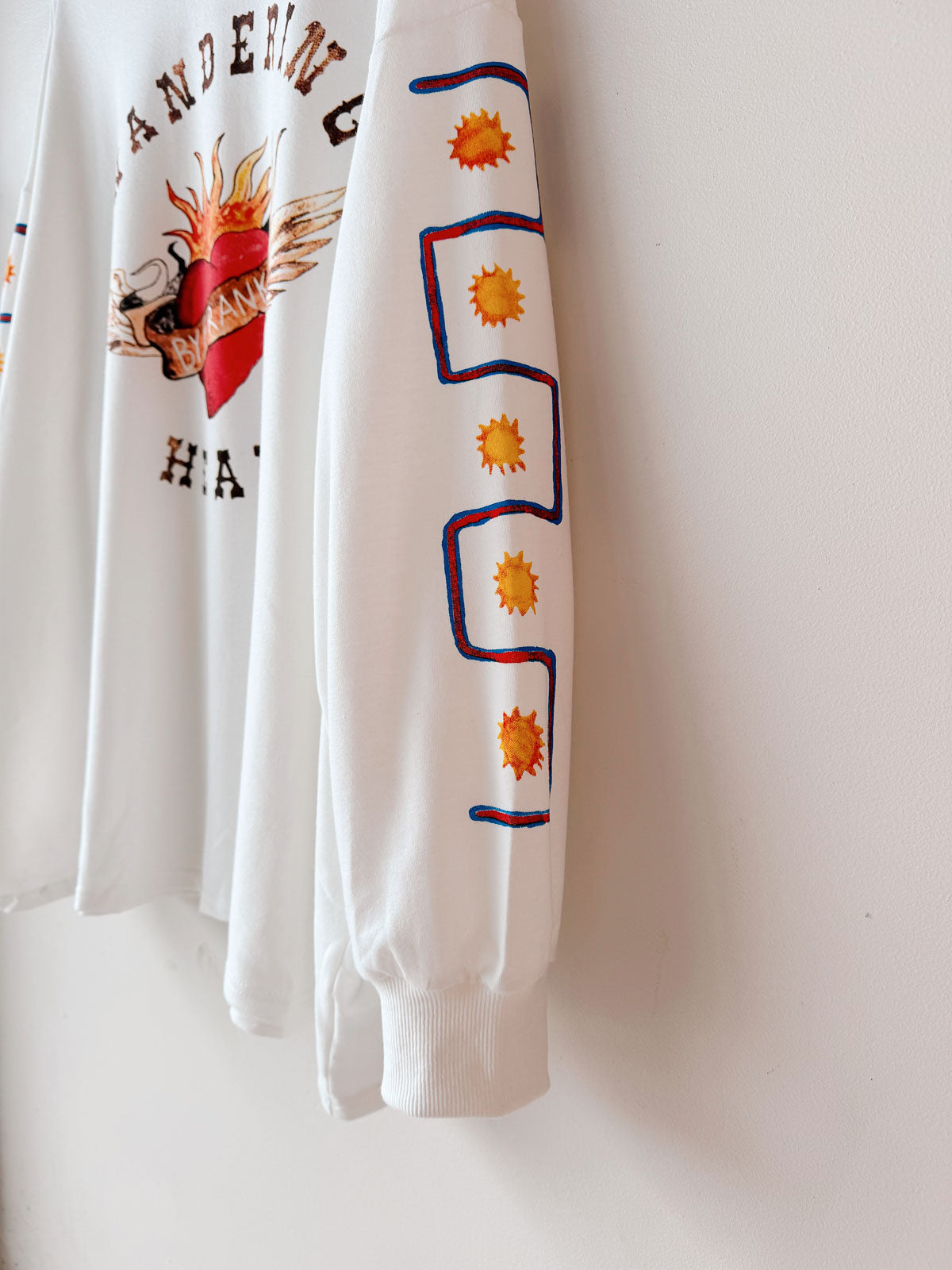 Oversized Pullover | Wandering heart