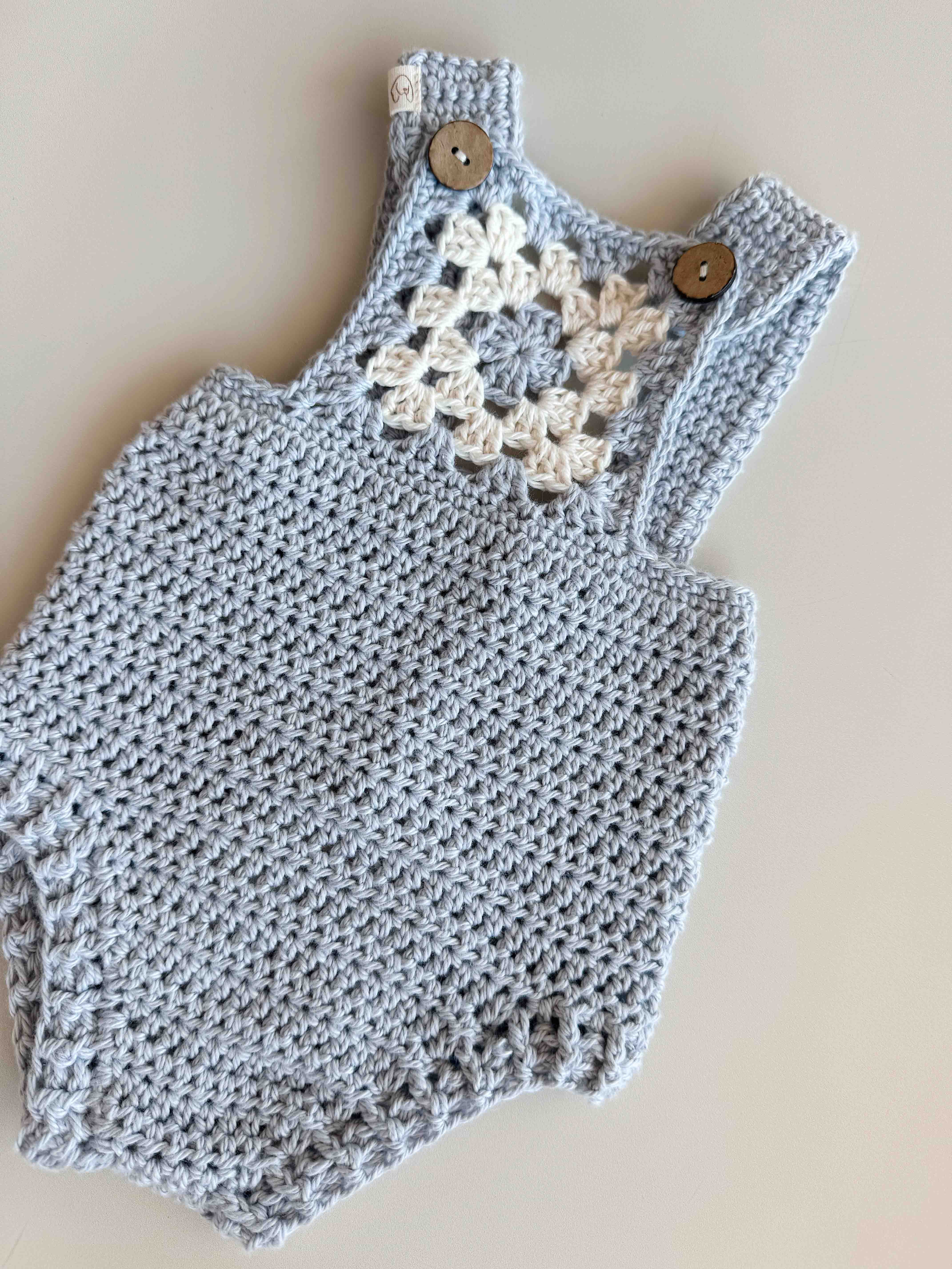 Keepsake Hand Crochet Romper