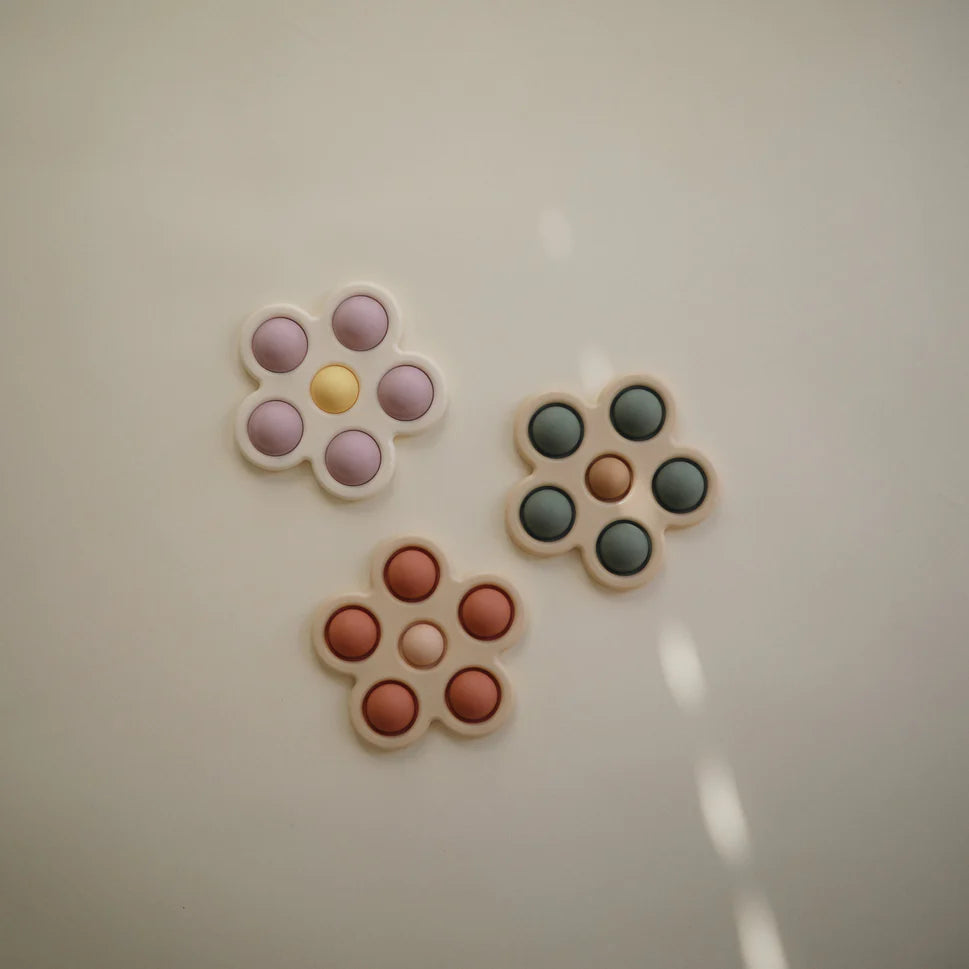 Flower Silicon Press Toy Popper