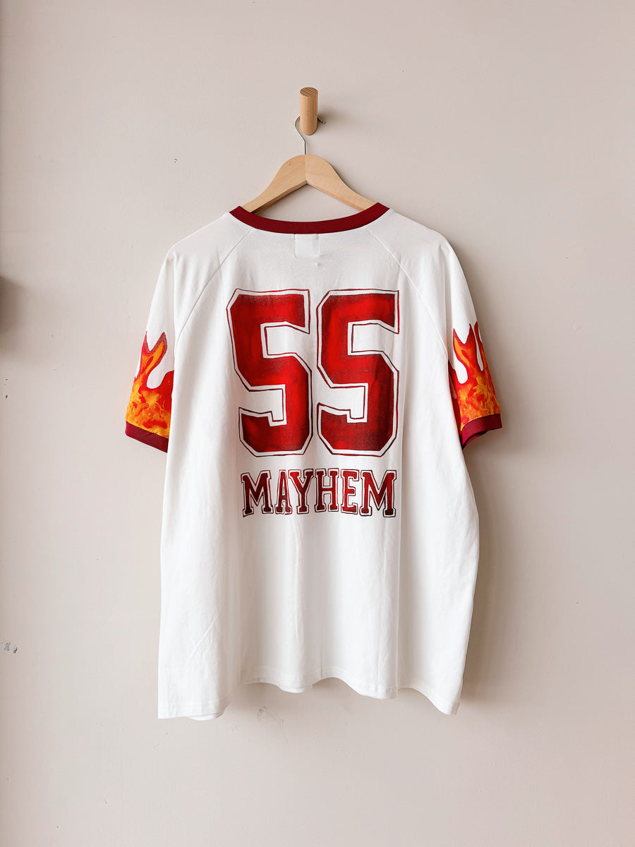 Womens SS Tee | Motorcycle Club White