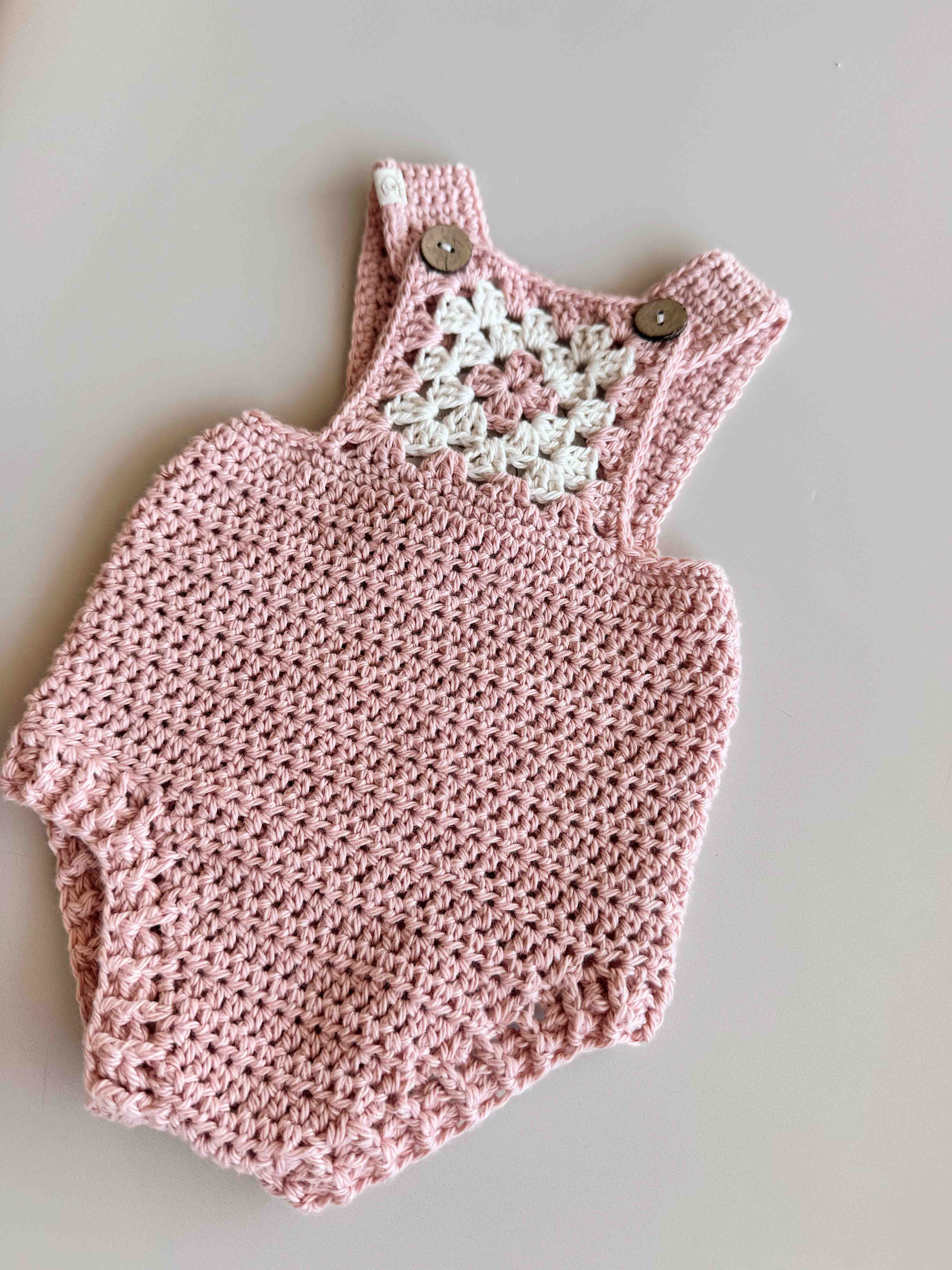Keepsake Hand Crochet Romper
