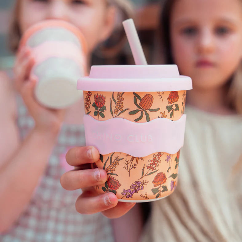 Reusable Baby Chino Cup l Aussie Wildflowers