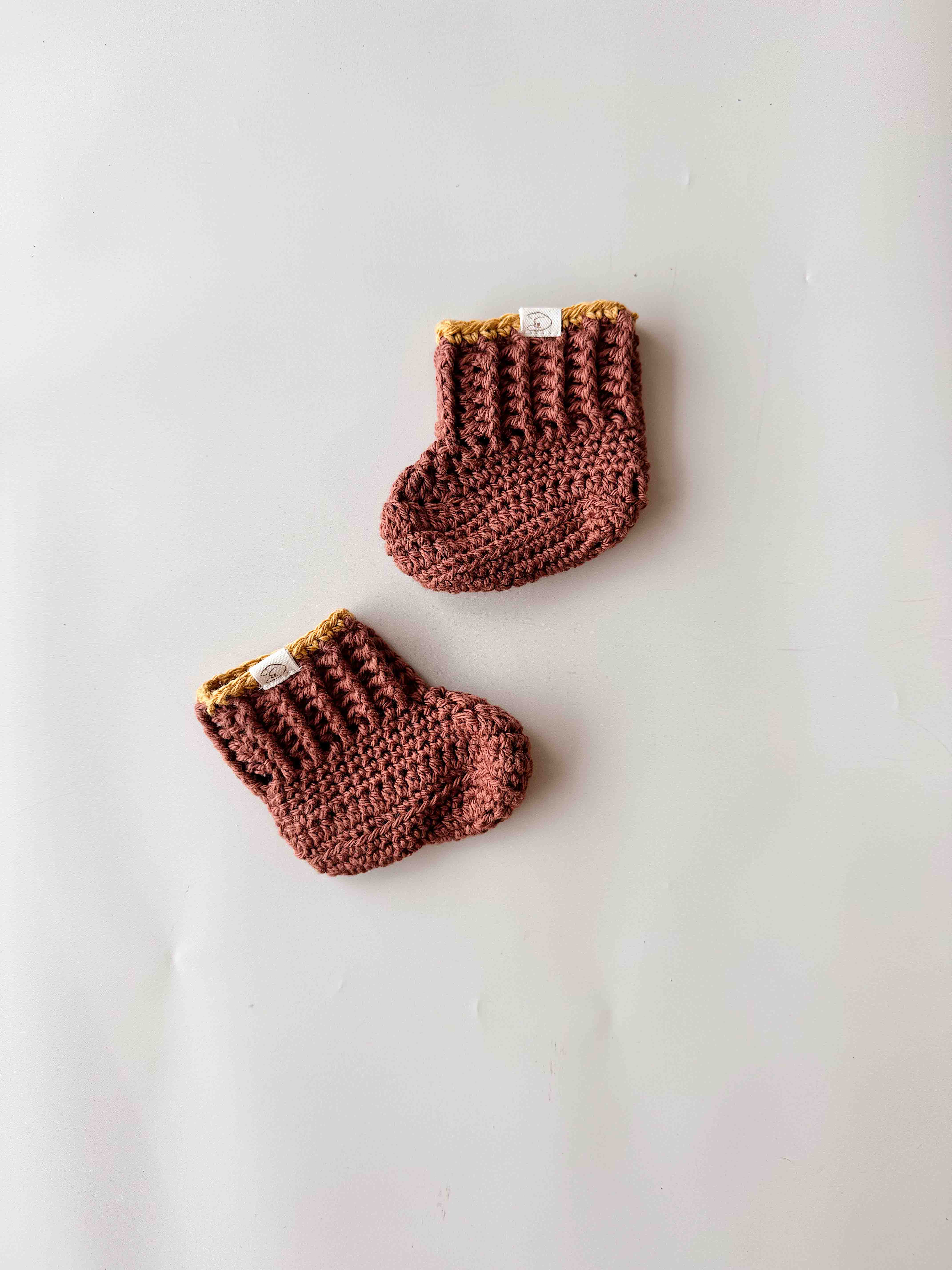Keepsake Hand Crochet NB Booties