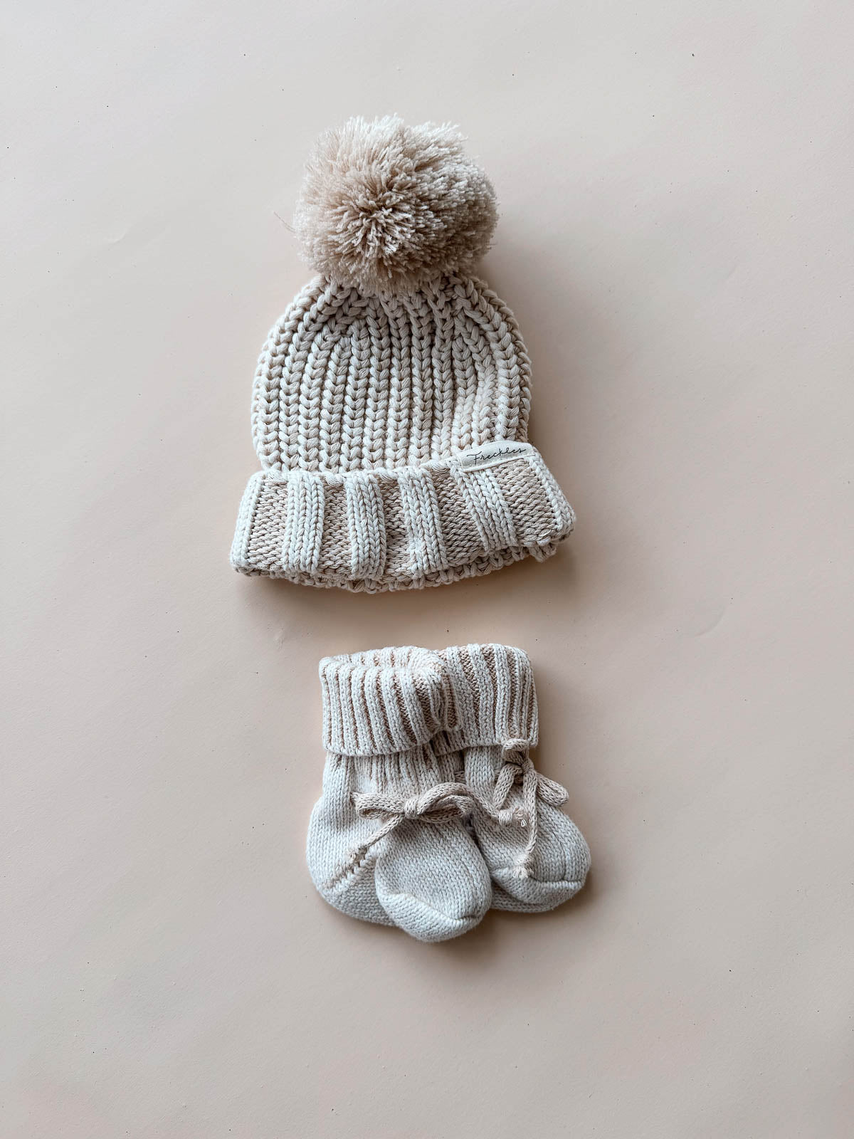 Chunky Cotton Bootie | Oat