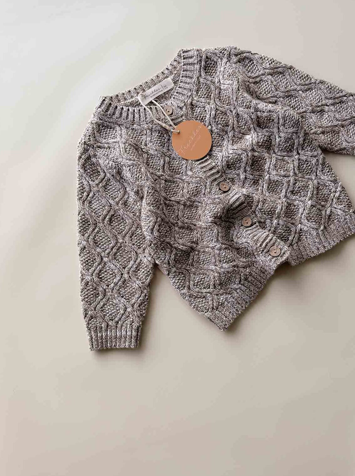 Alex Knit Cardigan | Truffle