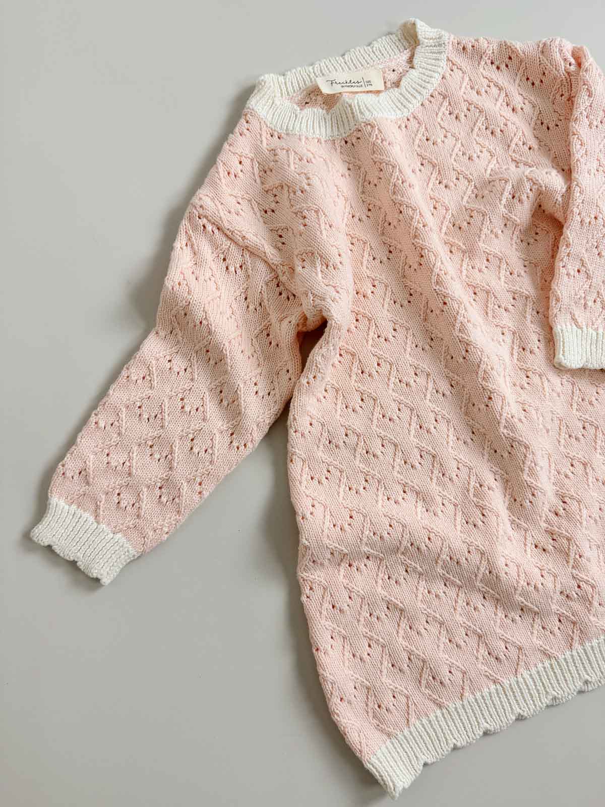 Mila Scollop Dress | Blossom Cream