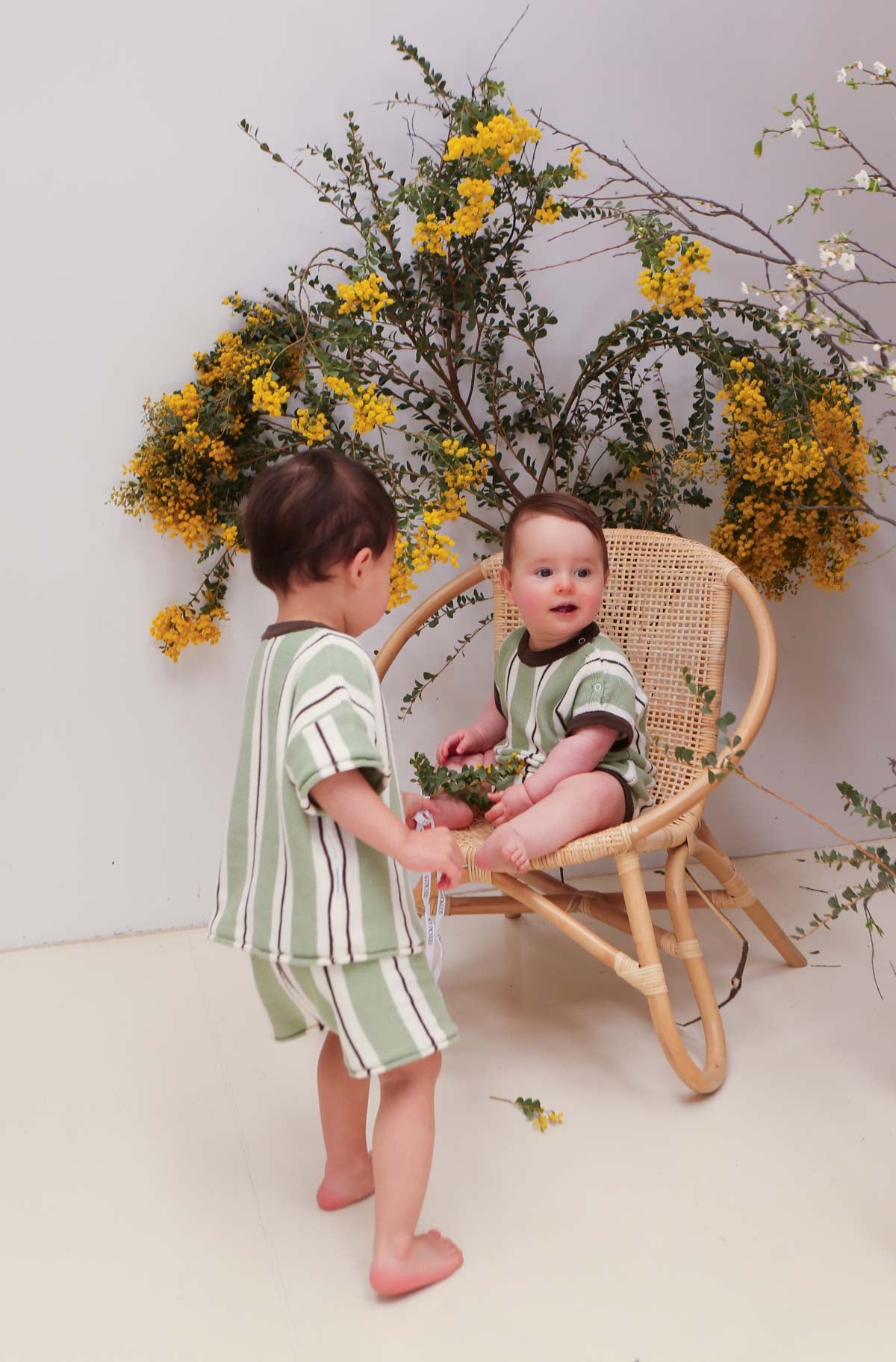 Retro Stripe Knit SET | Wildwood