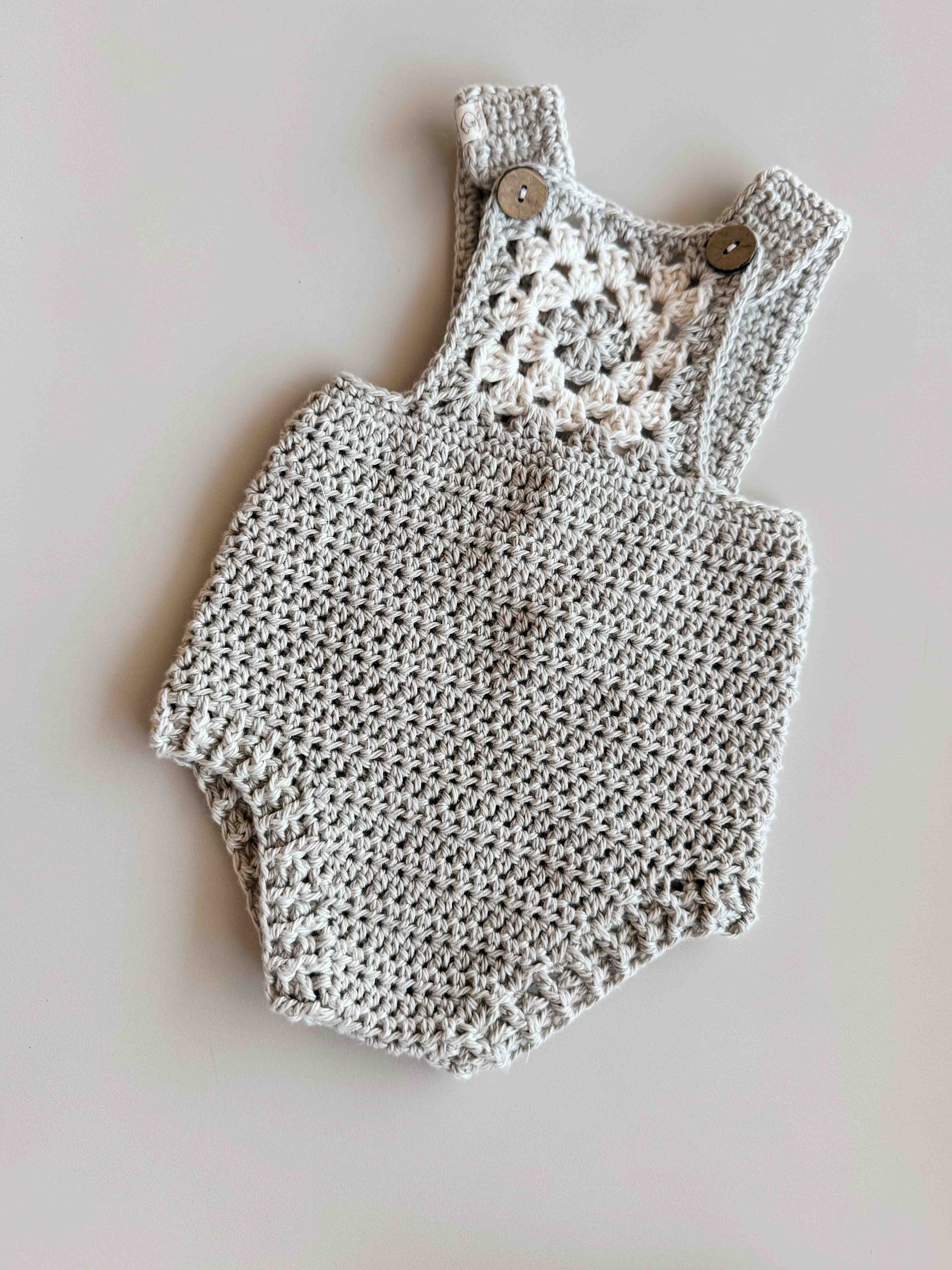 Keepsake Hand Crochet Romper