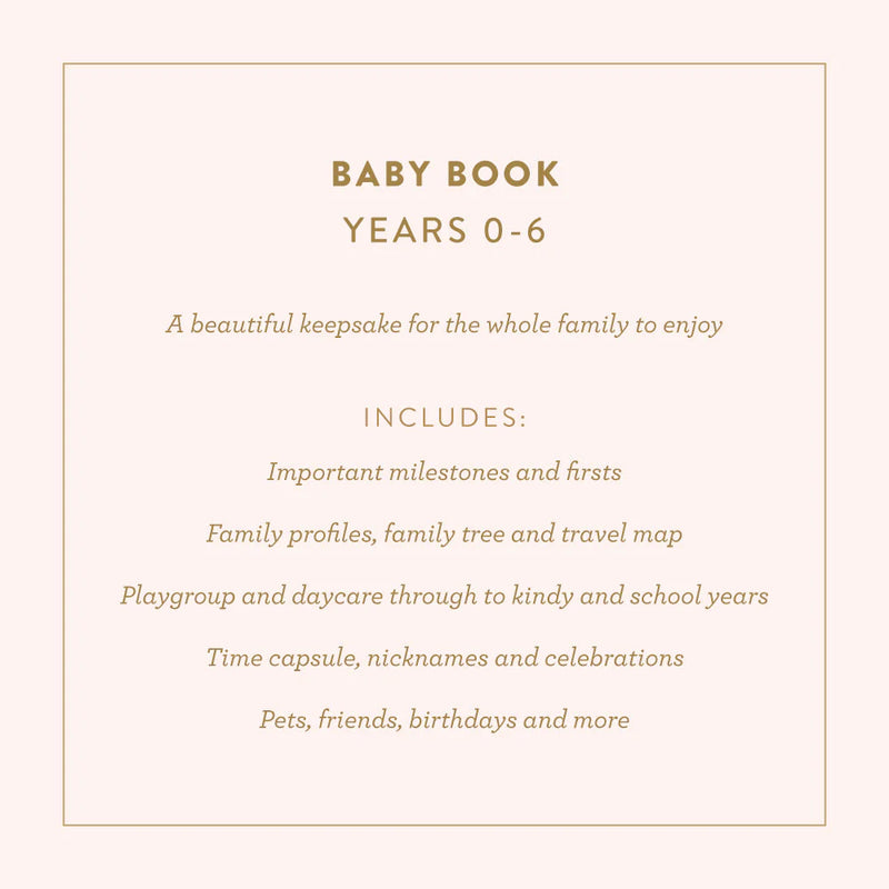 Mini Baby Journal Book l Lilac