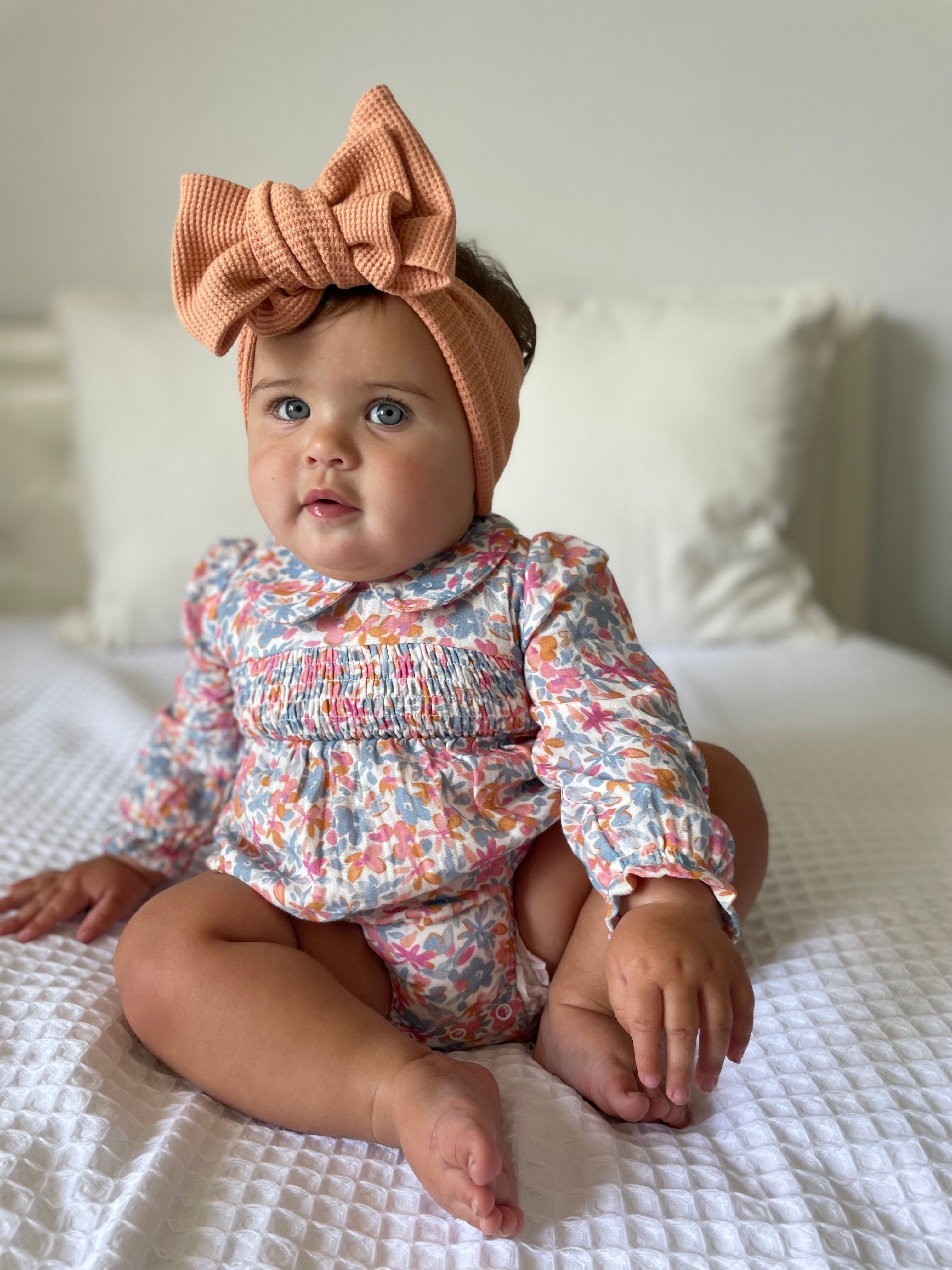 Primrose Baby Collared Romper