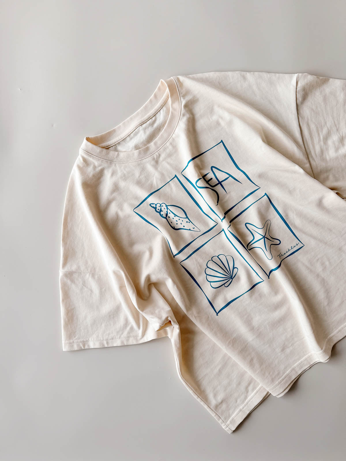 Sea Day Cotton Jersey Tee | Womens
