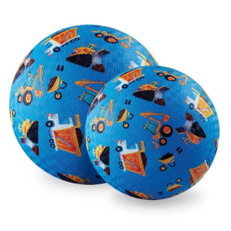 5 inch Playground Ball | Construction (Blue)